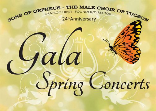 Sons of Orpheus 24th Anniversary Gala Spring Concerts