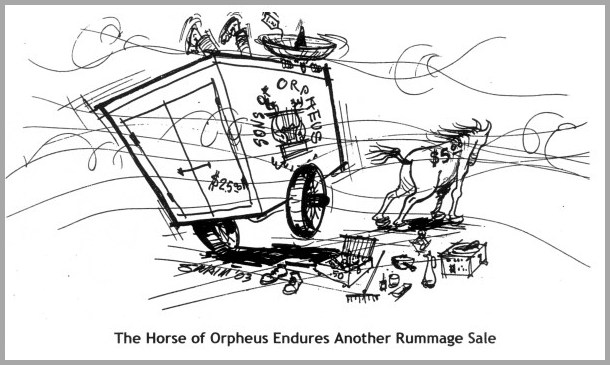[Orpheus horse wagon]