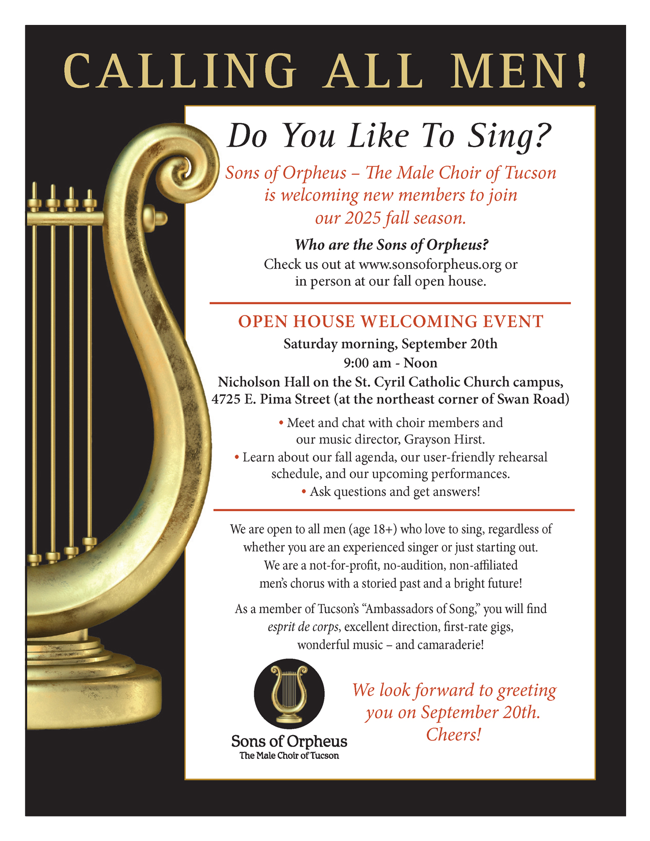 Fall 2025 SOO Open House WElcoming Event